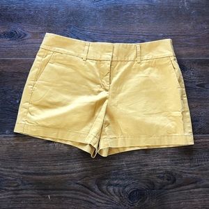 Ann Taylor Loft Dark Gold Shorts NWOT Size 4